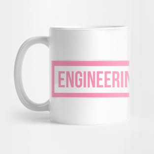 engineering queen dark pink Mug